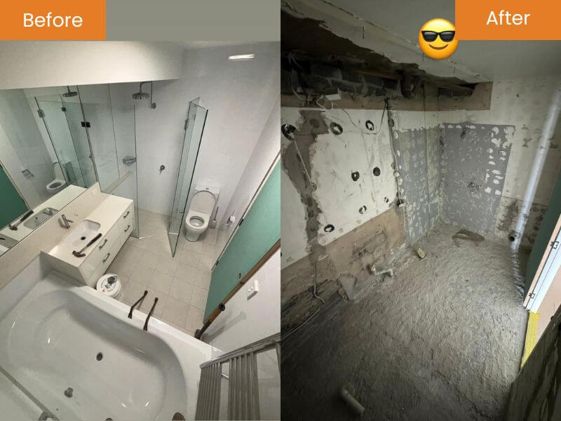 Strip Out Before & After 21