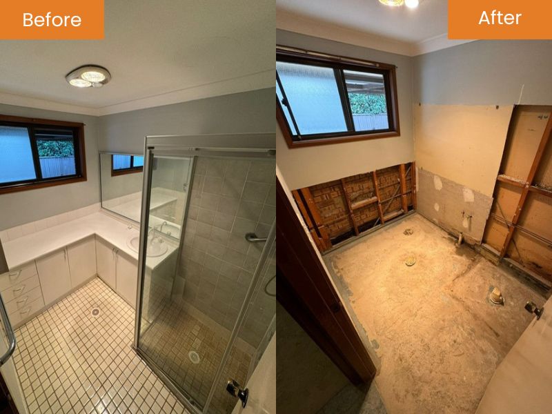 Strip Out Before & After 42