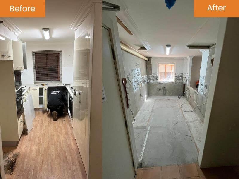 Professional strip out services across Sydney