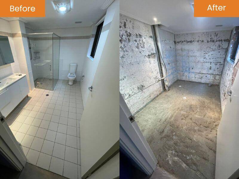 Professional tile removal service in Sydney
